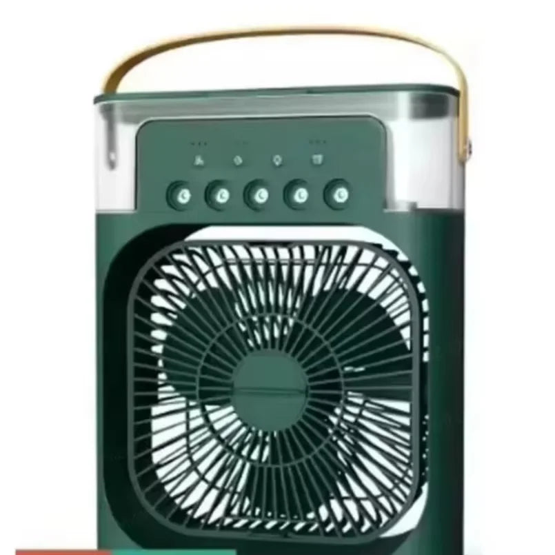 Summer Multifunctional Desktop Fan Air Humidifier Five-hole Spray Fan 3 In 1 Silent Air Cooler Portable Practical Cooling Fan