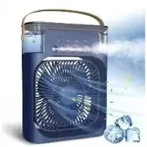 Summer Multifunctional Desktop Fan Air Humidifier Five-hole Spray Fan 3 In 1 Silent Air Cooler Portable Practical Cooling Fan