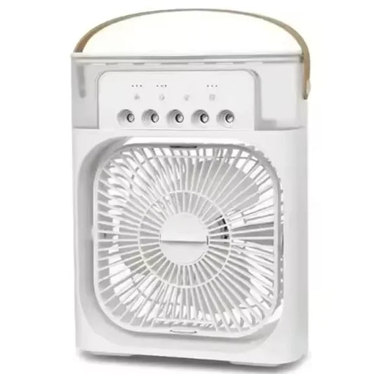 Summer Multifunctional Desktop Fan Air Humidifier Five-hole Spray Fan 3 In 1 Silent Air Cooler Portable Practical Cooling Fan